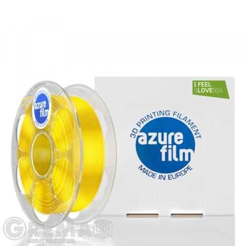 PLA AzureFilm PLA filament 1.75, 1 kg ( 2 lbs ) - yellow transparent